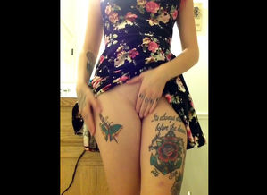 What a doofy tattoo, rose. Why, this..